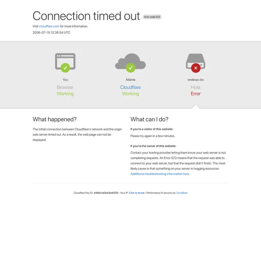 Screenshot de ENDE Servicios y Construcciones